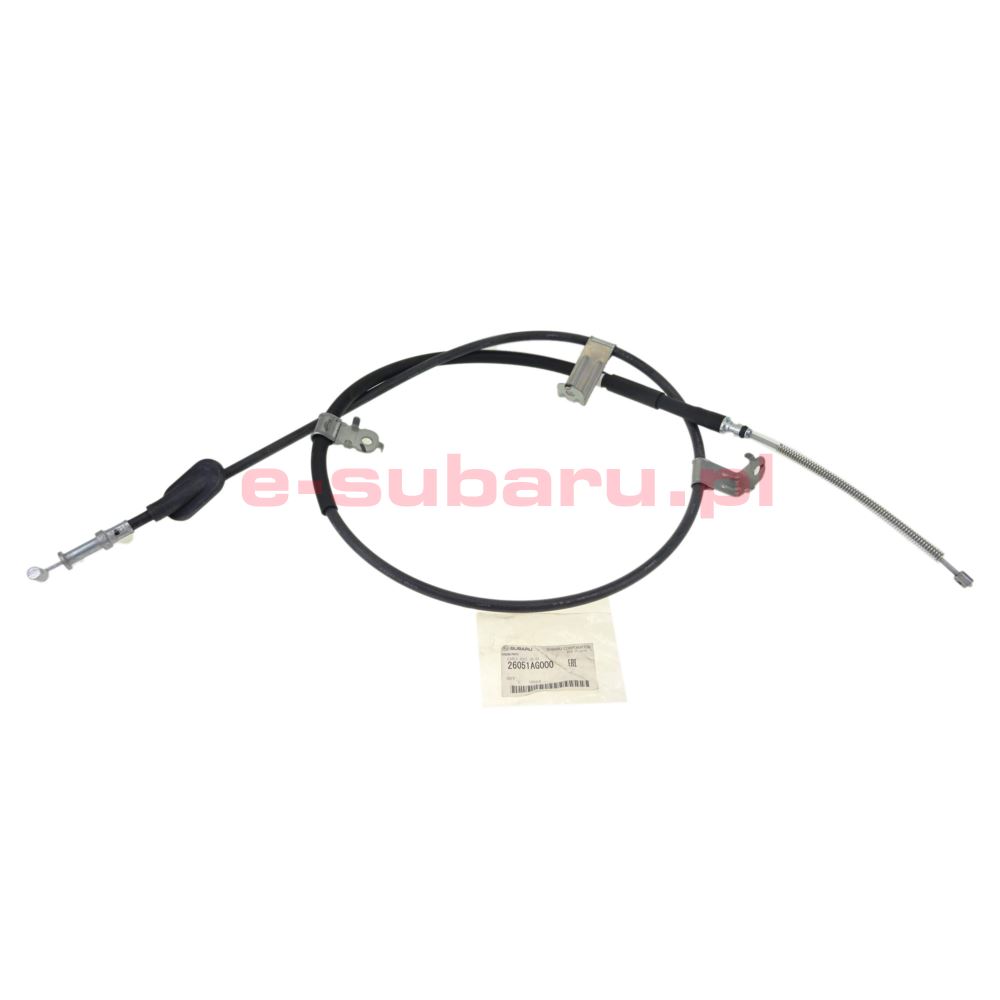 26051AG000 SUBARU LEGACY 03-09 LINKA HAMULCA RĘCZNEGO (CABLE ASSEMBLY-HAND BRAKE,RIGHT)