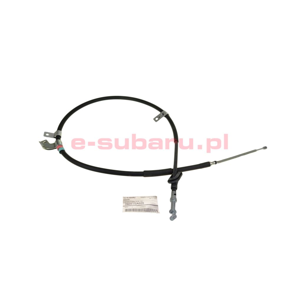 26051SA020 SUBARU FORESTER 02-08 LINKA HAMULAC RĘCZNEGO - CABLE ASSEMBLY-HAND BRAKE, RIGHT